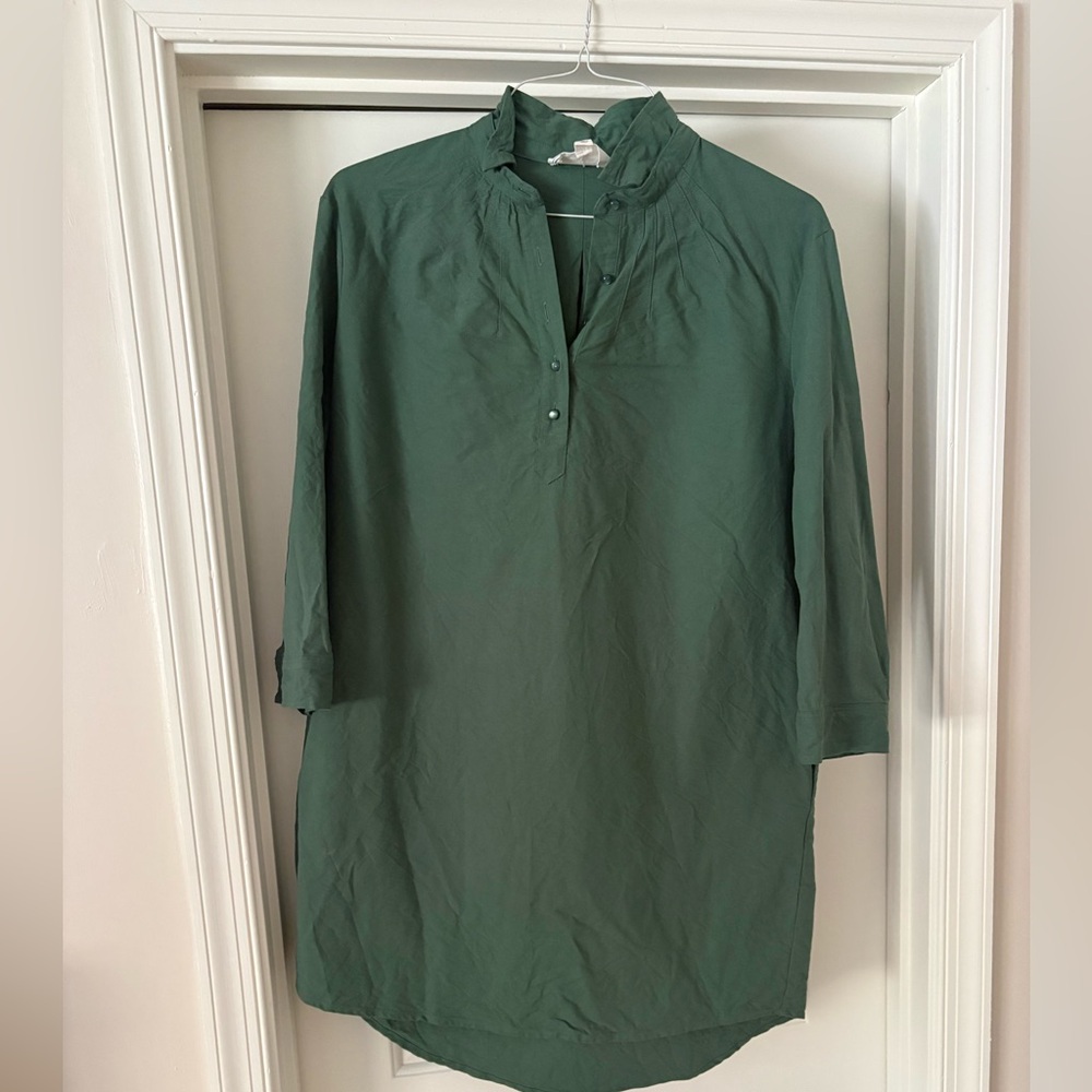 Tuckernuck Pomander Place Green Mini Dress